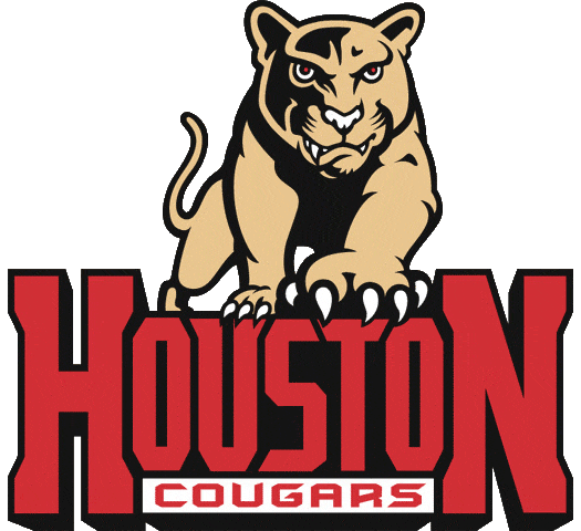 Houston Cougars 1995-2002 Primary Logo t shirts DIY iron ons